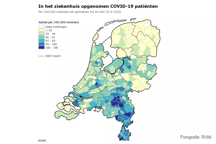 RIVM: 24% positief geteste personen betreft zorgmedewerker