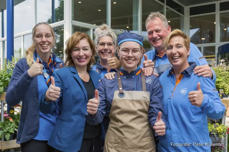 Vertrouwd winkelteam in gloednieuwe Albert Heijn Spanbroek