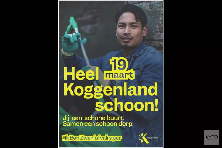 Heel Koggenland en Opmeer schoon ! tijdens de landelijke opschoondag op 19 Maart a.s.