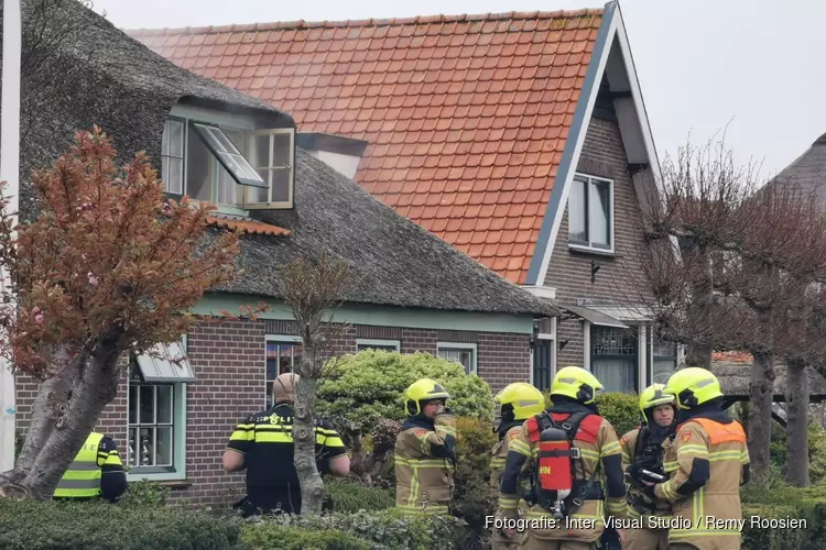 Brand in boerderij De Weere