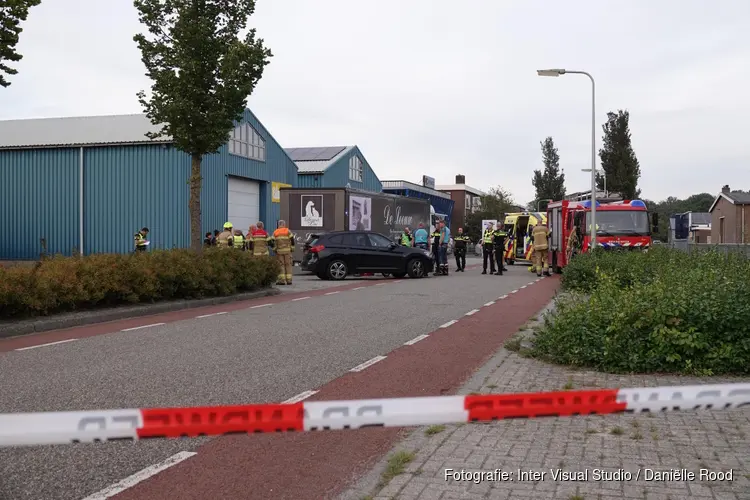 Scooterrijder aangereden in Hoogwoud