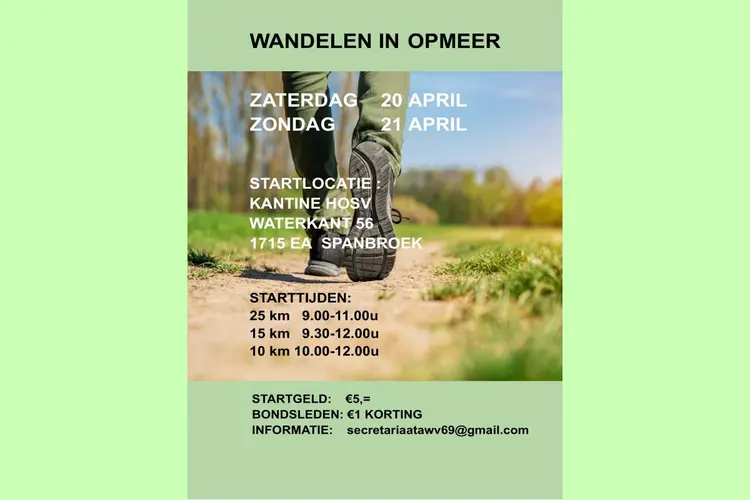 Wandelen in Opmeer